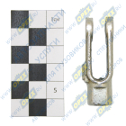 80В-1108542-А Наконечник (вилка) М6х1; L=49; 2отв.ф6 МТЗ РУП